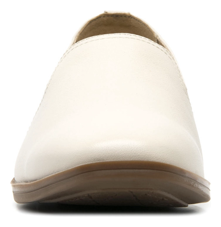 MOCASINES MUJER FLEXI CUERO HAYEK 126601 BLANCO PERLA - 4