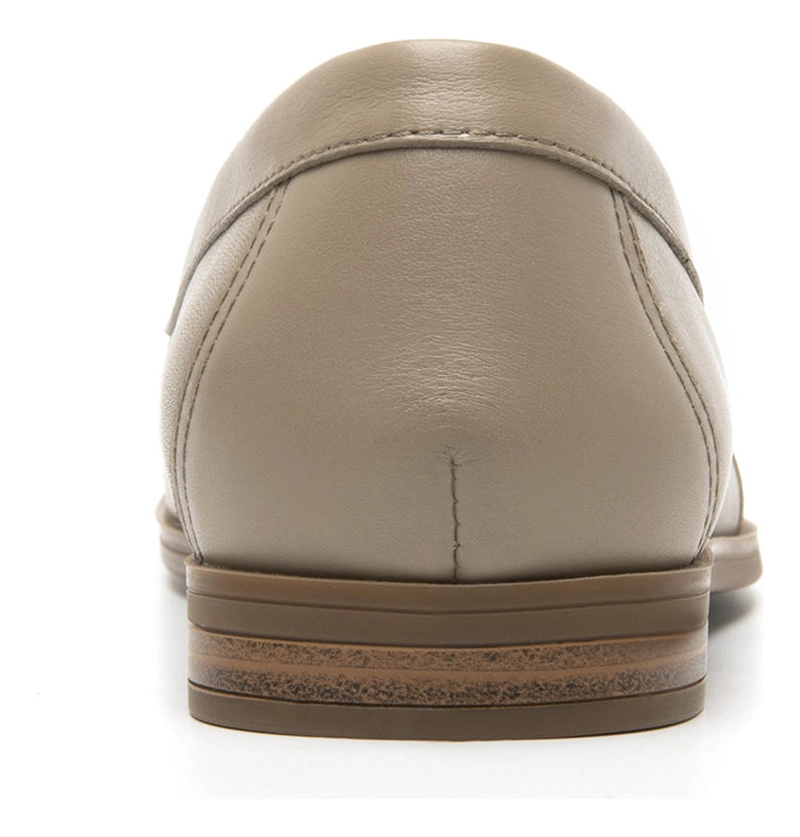 MOCASINES MUJER FLEXI CUERO HAYEK 126602 TAUPE - 5