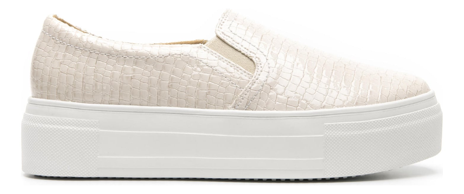 ZAPATILLAS MUJER FLEXI URBANAS BLANCO INVIERNO LINA 125403 - 1