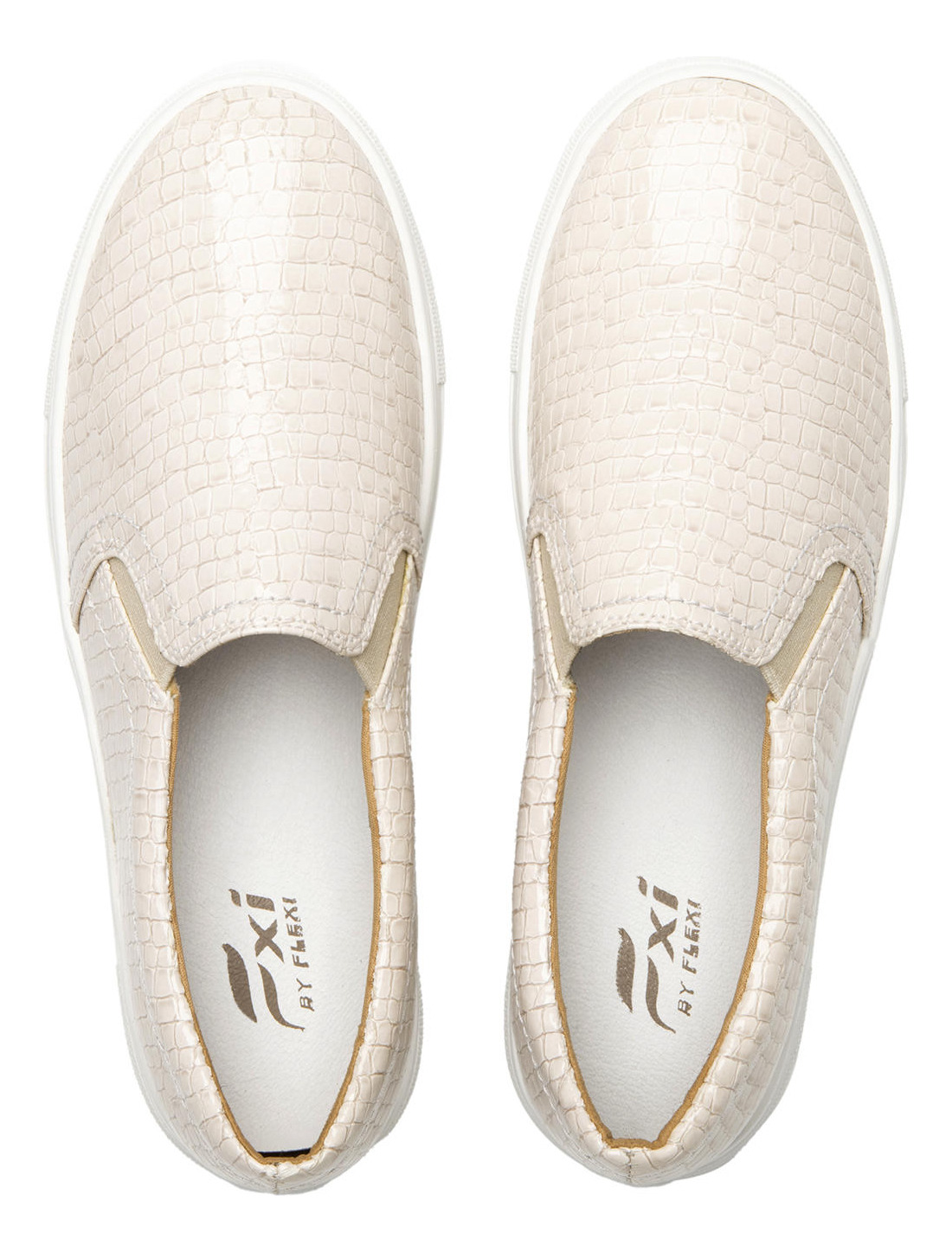 ZAPATILLAS MUJER FLEXI URBANAS BLANCO INVIERNO LINA 125403 - 6