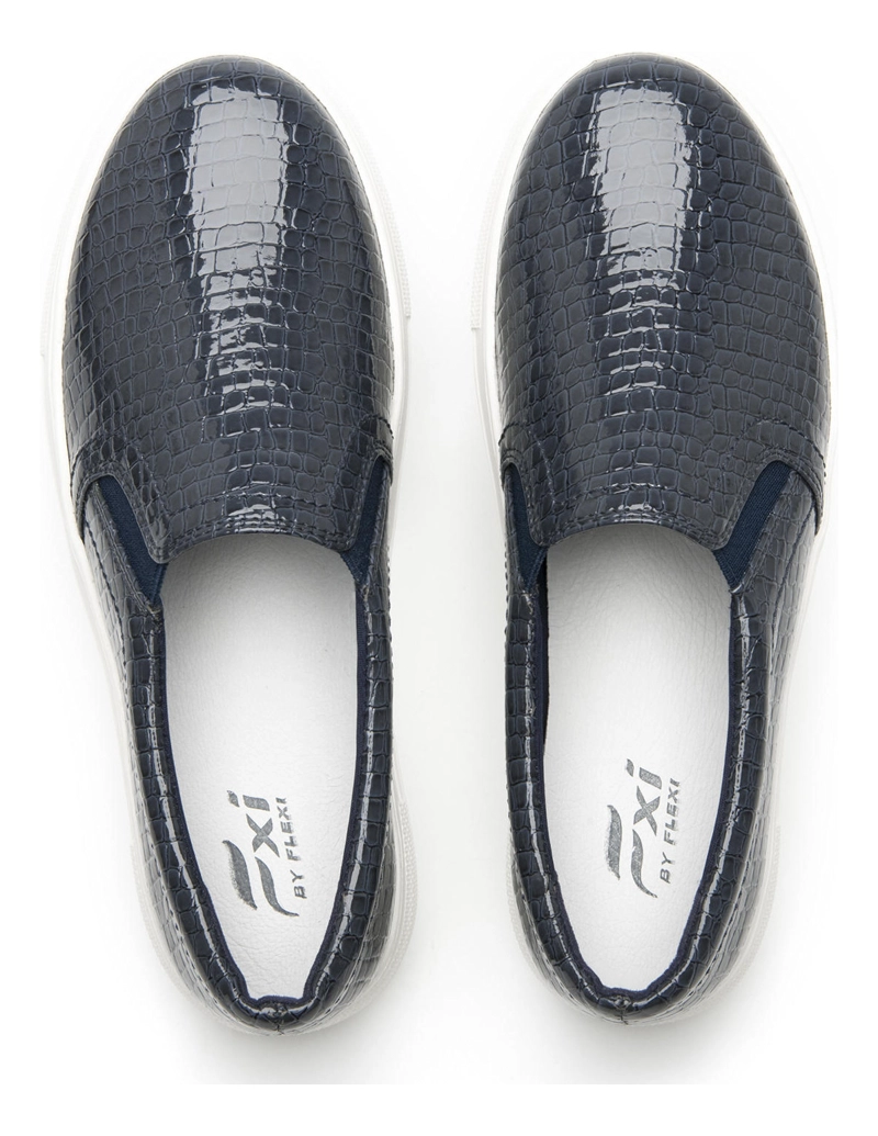 ZAPATILLAS MUJER FLEXI URBANAS AZUL MARINO LINA 125403 - 6