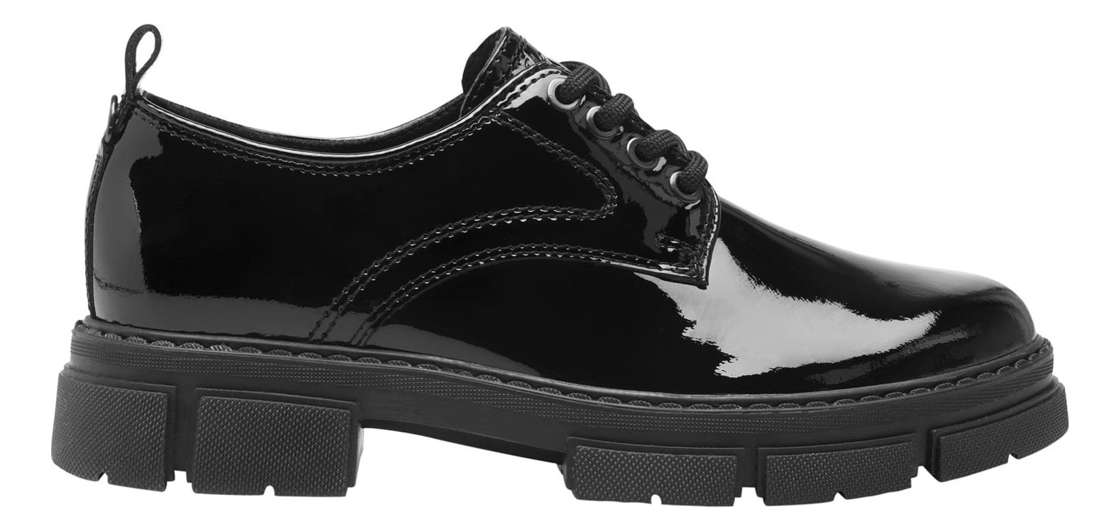 MOCASINES MUJER FLEXI CUERO DUNE 124603 NEGRO - 1