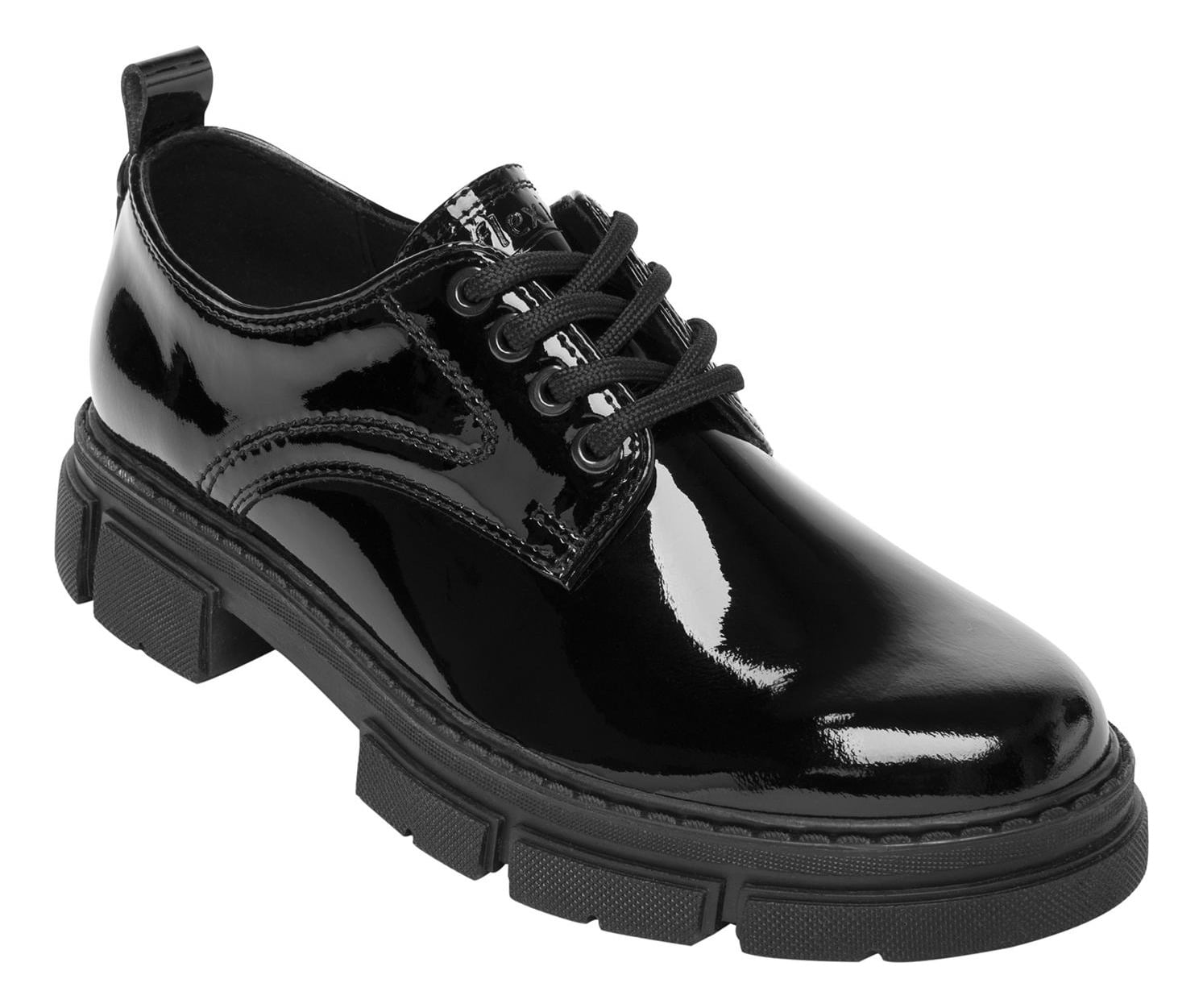 MOCASINES MUJER FLEXI CUERO DUNE 124603 NEGRO - 2