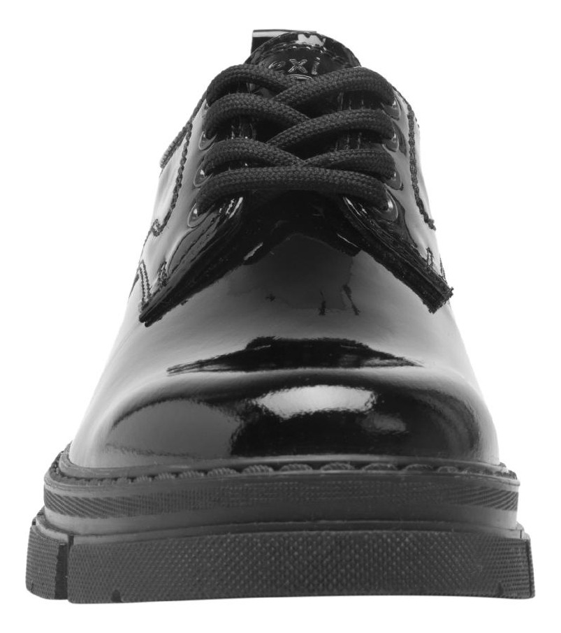 MOCASINES MUJER FLEXI CUERO DUNE 124603 NEGRO - 7