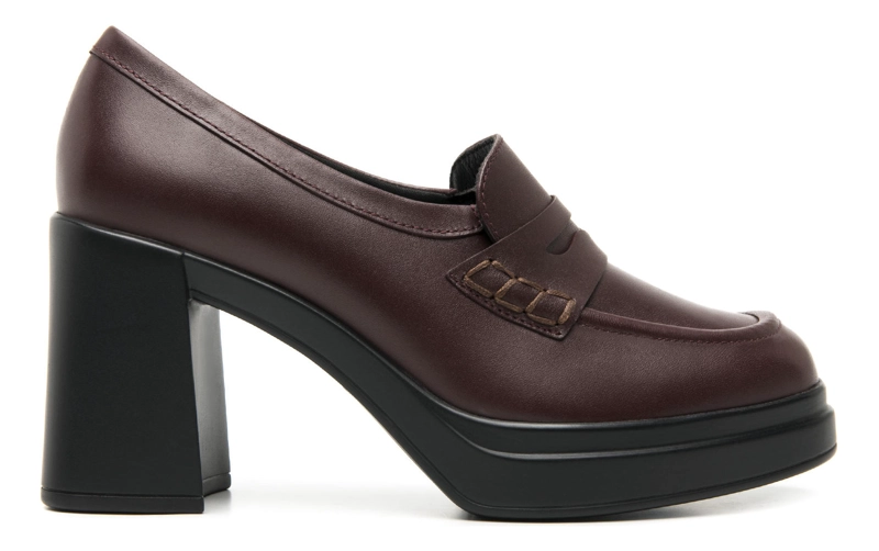 MOCASIN MUJER MANDY 127401VINO - 1