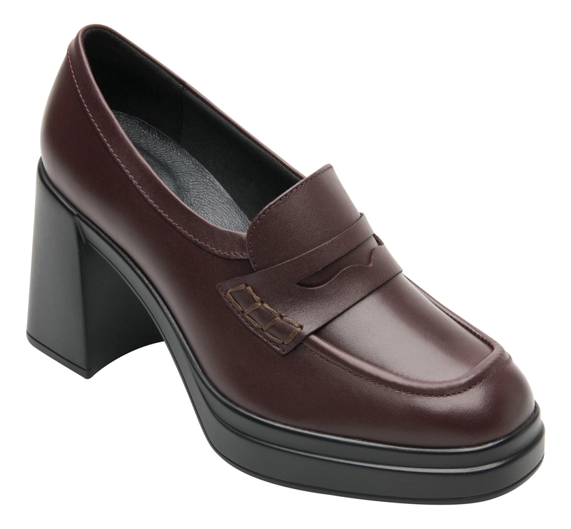 MOCASIN MUJER MANDY 127401VINO - 2
