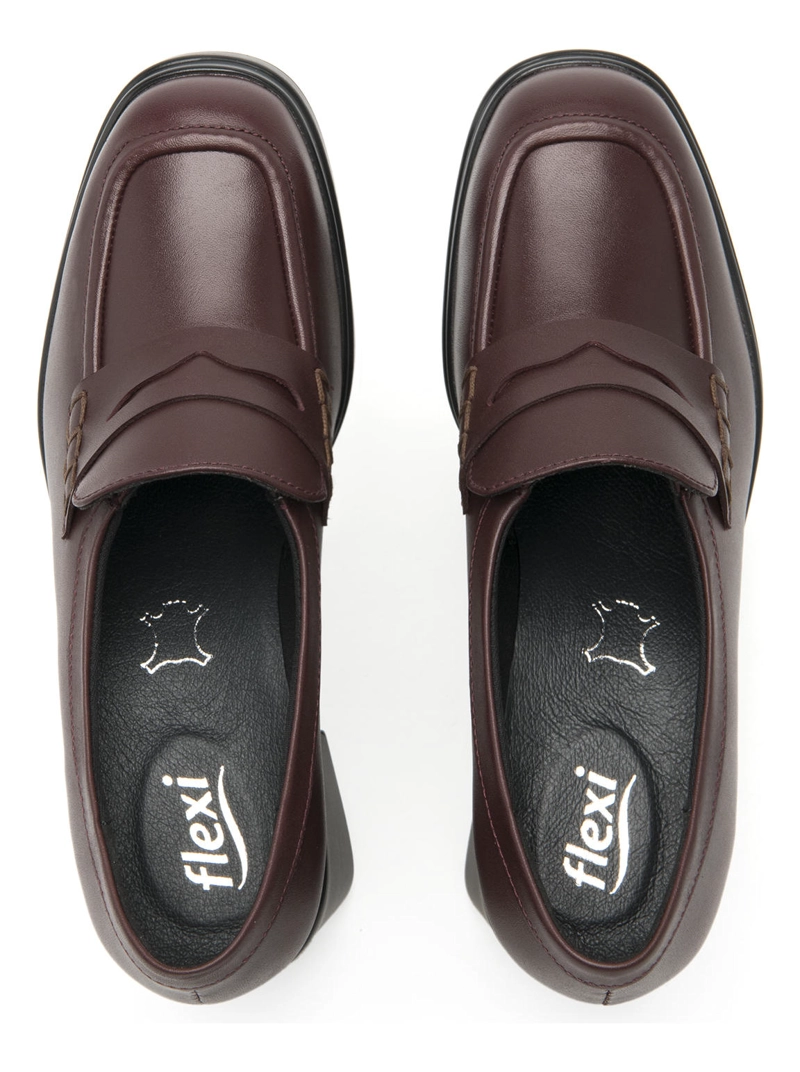 MOCASIN MUJER MANDY 127401VINO - 6