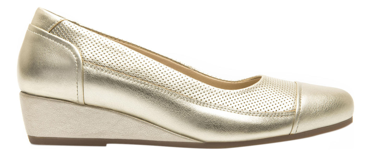 ZAPATO FLEXI MUJER STEPHIE 127002 DORADO - 1
