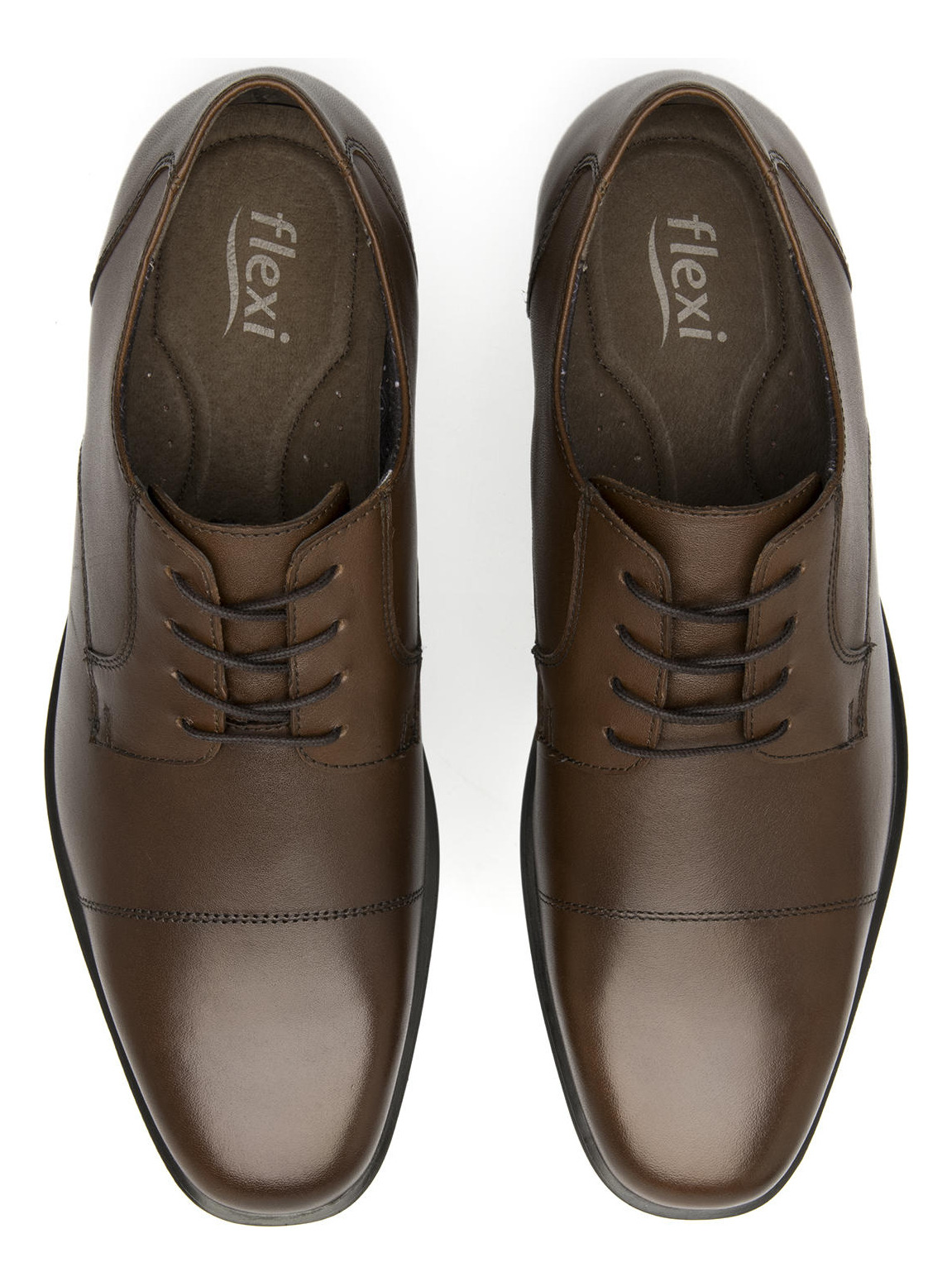 ZAPATO FLEXI HOMBRE COOK 407801 CAFE - 6