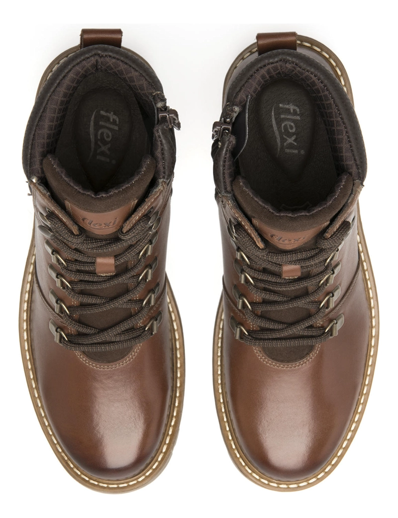 BOTIN FLEXI  MUJER ALDARA 37819 CAFÉ - 6