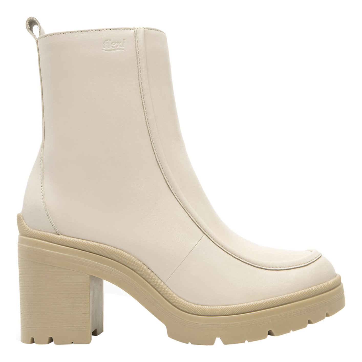 BOTÍN FLEXI  MUJER DAMARIS 119606 BEIGE - 1