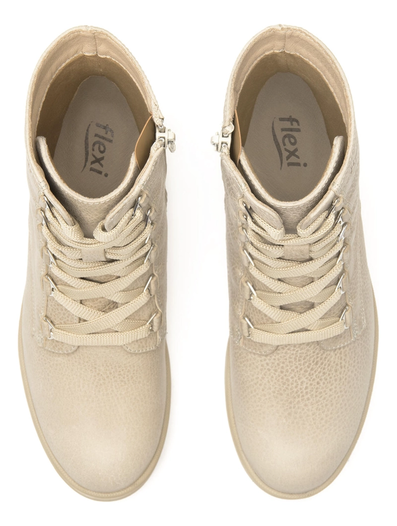 BOTÍN FLEXI  MUJER DAMARIS 119607 BEIGE - 7