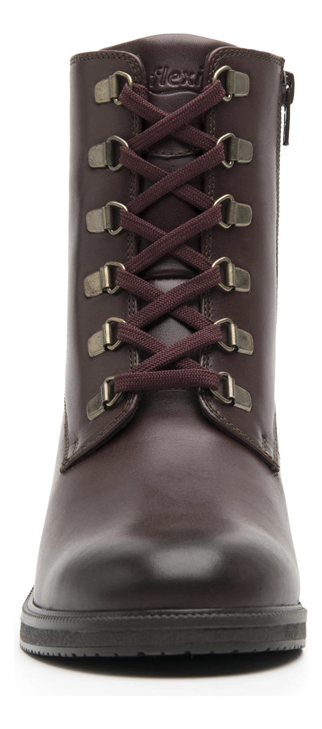 BOTIN MUJER MOLLIE 120504 VINO - 4