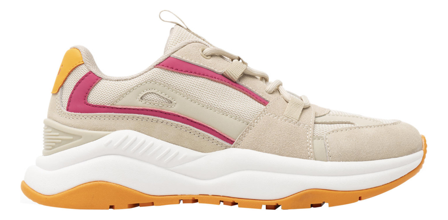 ZAPATILLAS MUJER FLEXI CASUALES BEIGE NAMI 124903 - 1