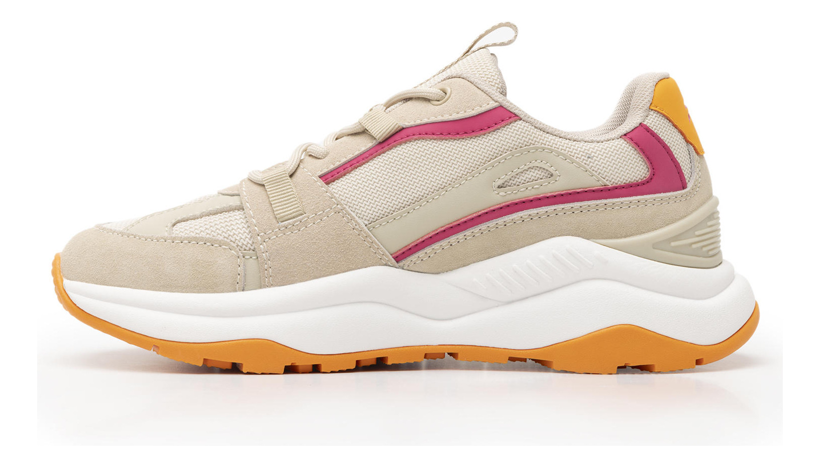 ZAPATILLAS MUJER FLEXI CASUALES BEIGE NAMI 124903 - 3