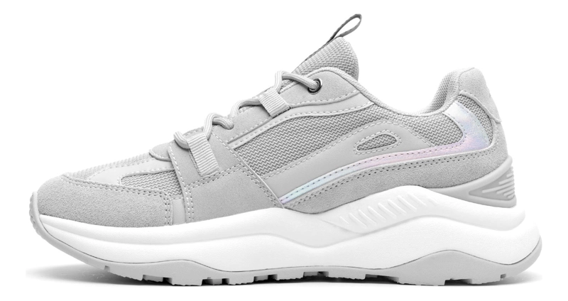 ZAPATILLA MUJER NAMI 124903 GRIS - 3