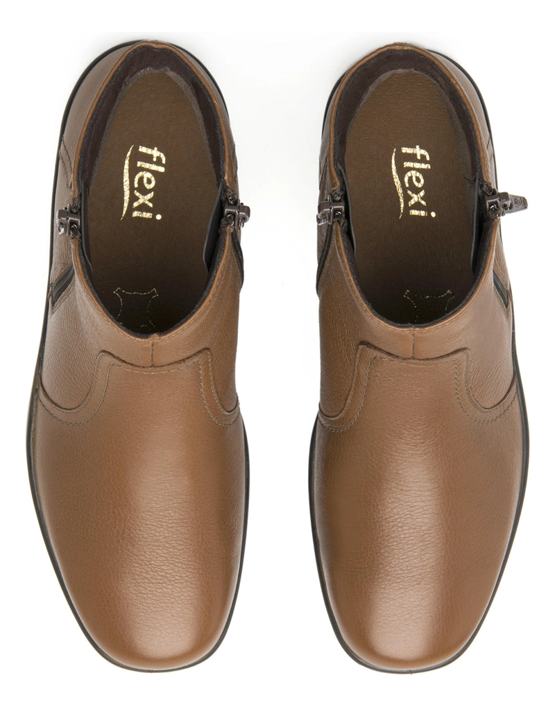BOTÍN FLEXI  MUJER JENELLE 124504 CAFÉ - 6