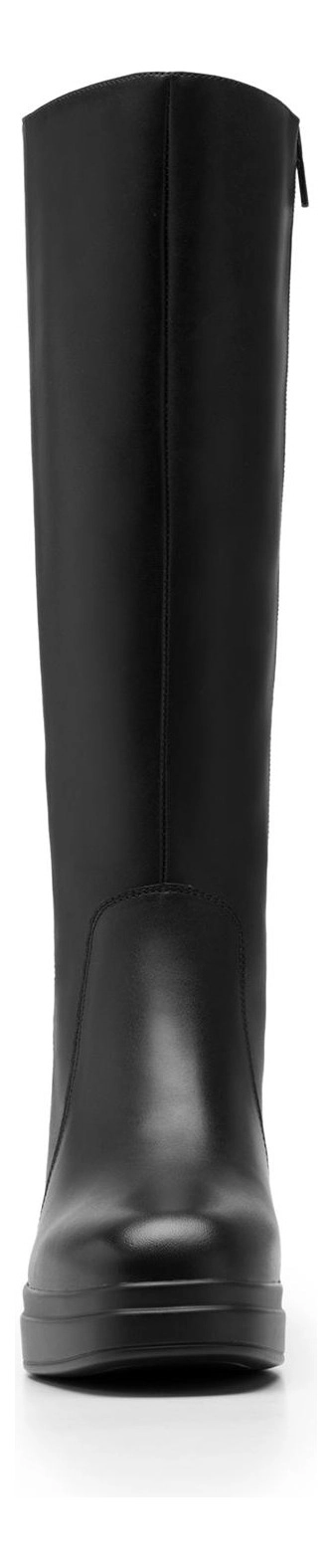 BOTAS MUJER FLEXI CUERO NEGRO MANDY 127403 - 5