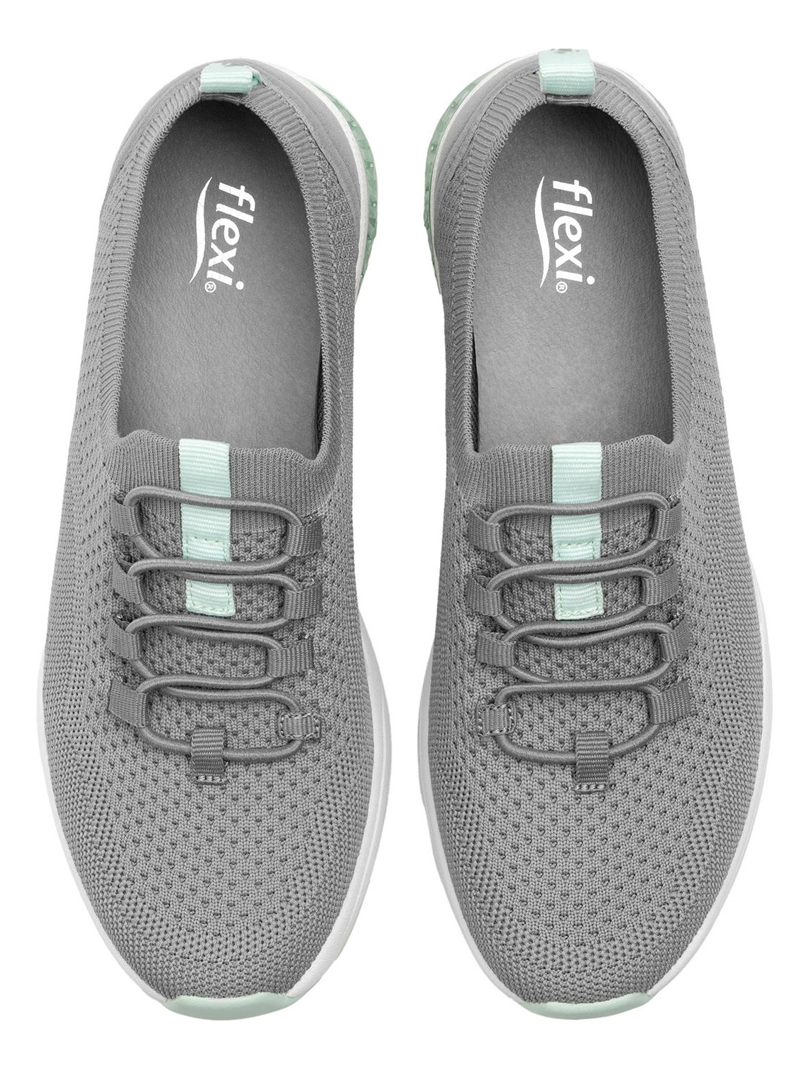 ZAPATILLAS MUJER FLEXI CASUALES GRIS CASIOPEA 105112 - 7
