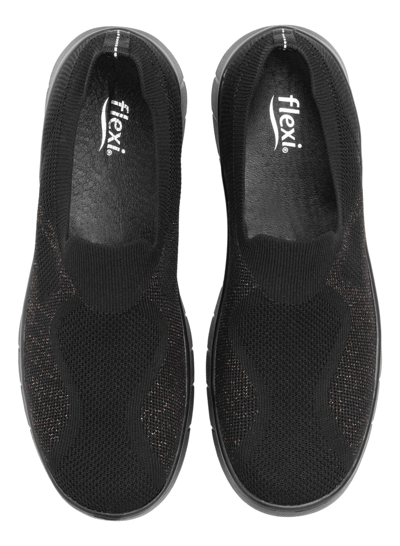 ZAPATILLA MUJER ASHLEY 125601 NEGRA - 7
