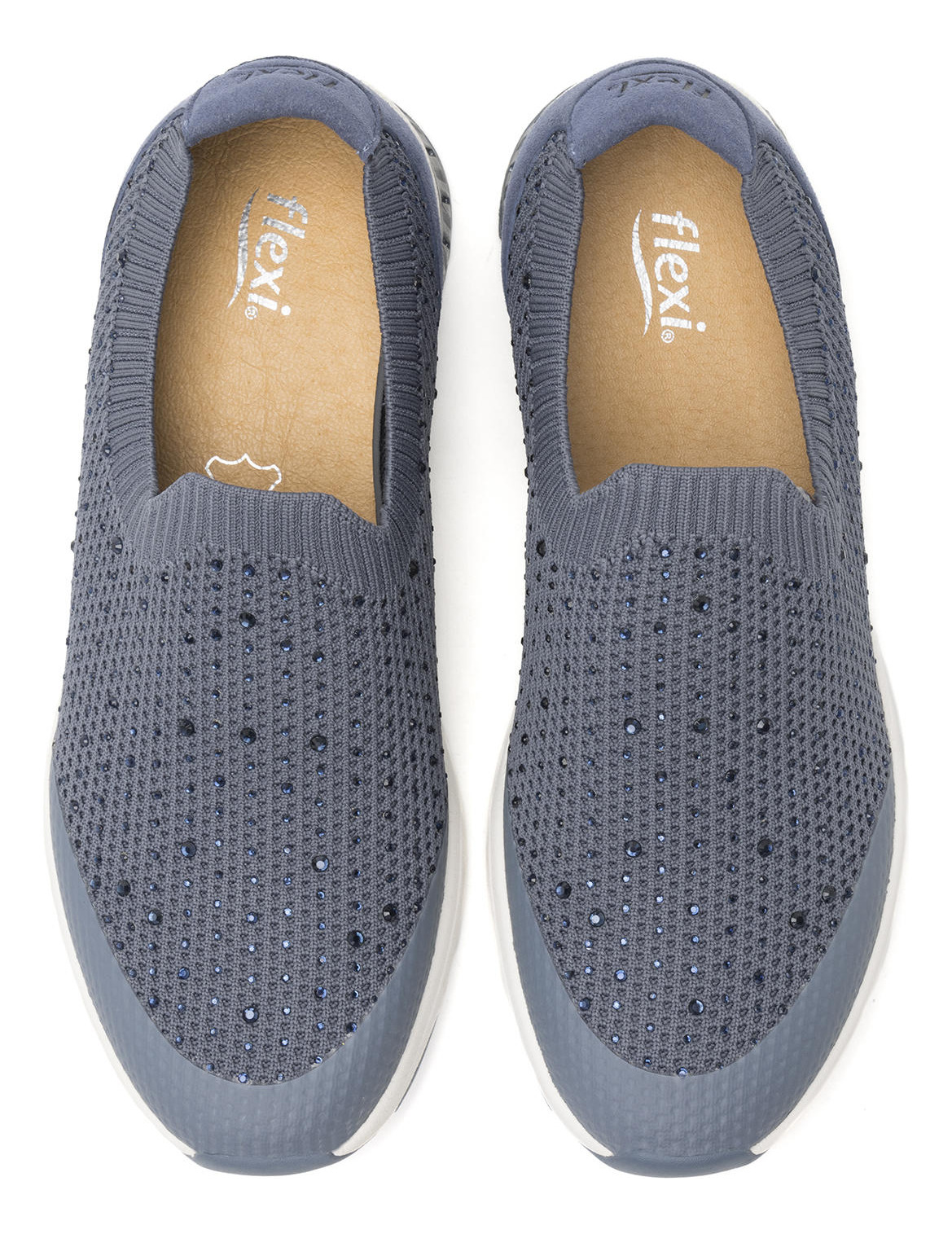 ZAPATILLAS MUJER FLEXI CASUALES AZUL CASIOPEA 105111 - 5