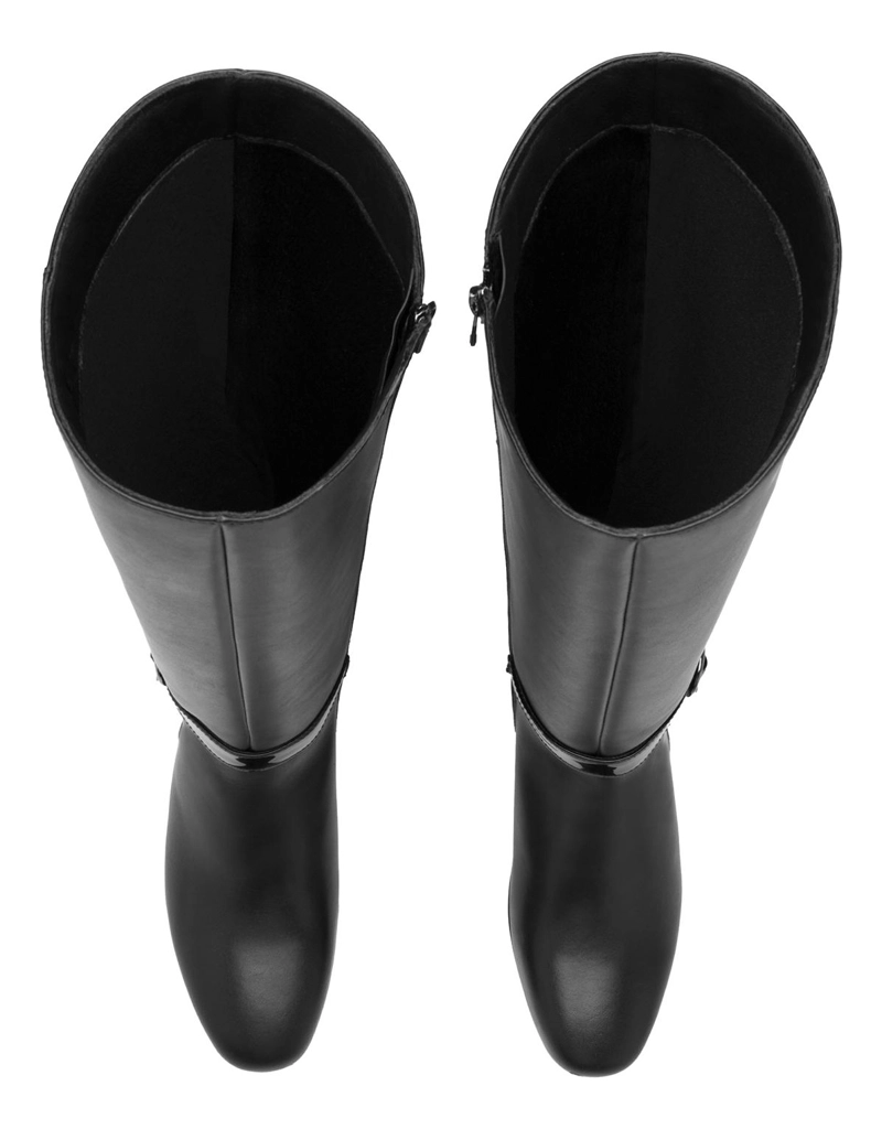 BOTAS MUJER FLEXI CUERO NEGRO FLAVIA 118911 - 6