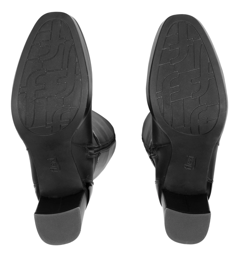 BOTAS MUJER FLEXI CUERO NEGRO FLAVIA 118911 - 7