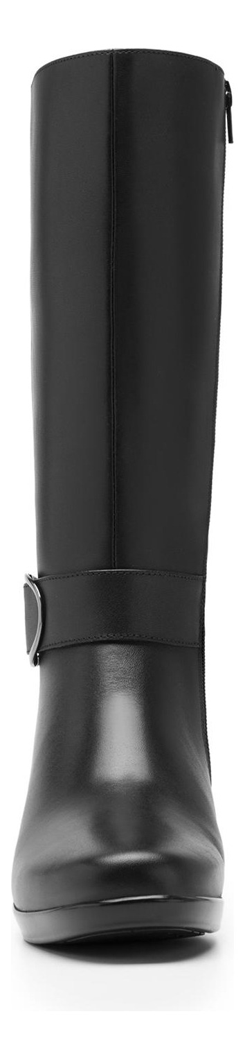 BOTAS MUJER FLEXI CUERO NEGRO YULISA 45231 - 4