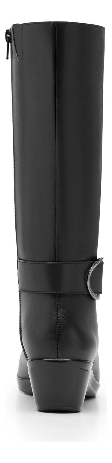BOTAS MUJER FLEXI CUERO NEGRO YULISA 45231 - 5