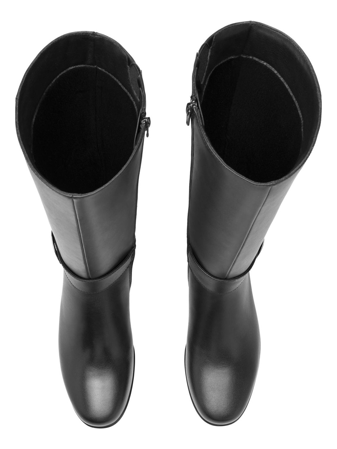 BOTAS MUJER FLEXI CUERO NEGRO YULISA 45231 - 6