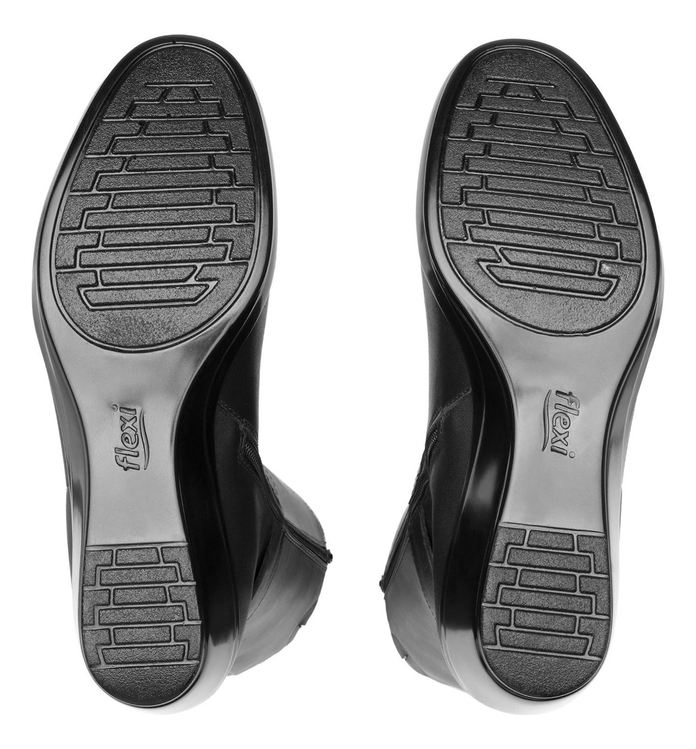 BOTAS MUJER FLEXI CUERO NEGRO YULISA 45231 - 7