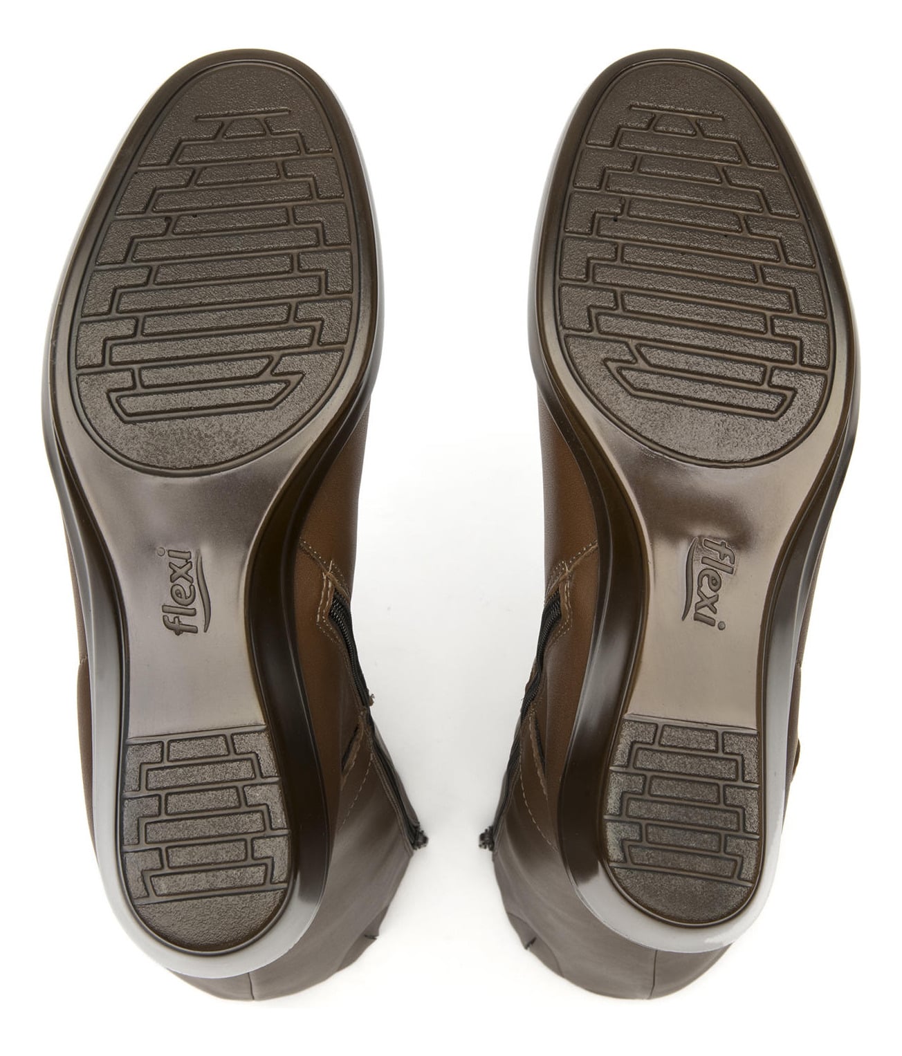 BOTAS MUJER FLEXI CUERO CAFÉ YULISA 45231 - 7