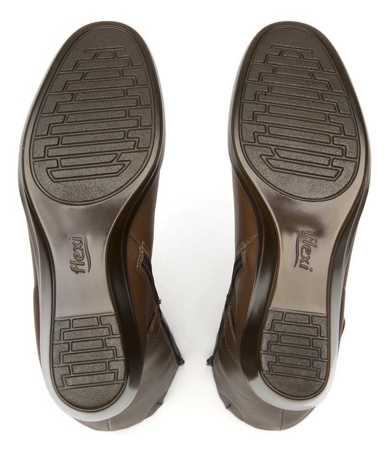 BOTAS MUJER FLEXI CUERO CAFÉ YULISA 45231 - 7