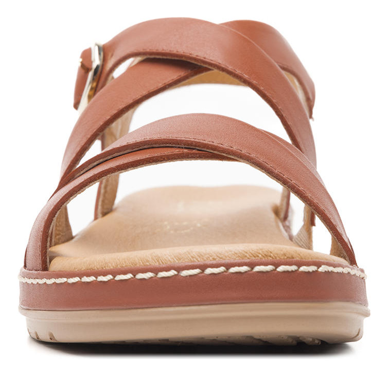 SANDALIAS MUJER FLEXI CUERO ROSA TERRACOTA PEONIA 100227 - 5