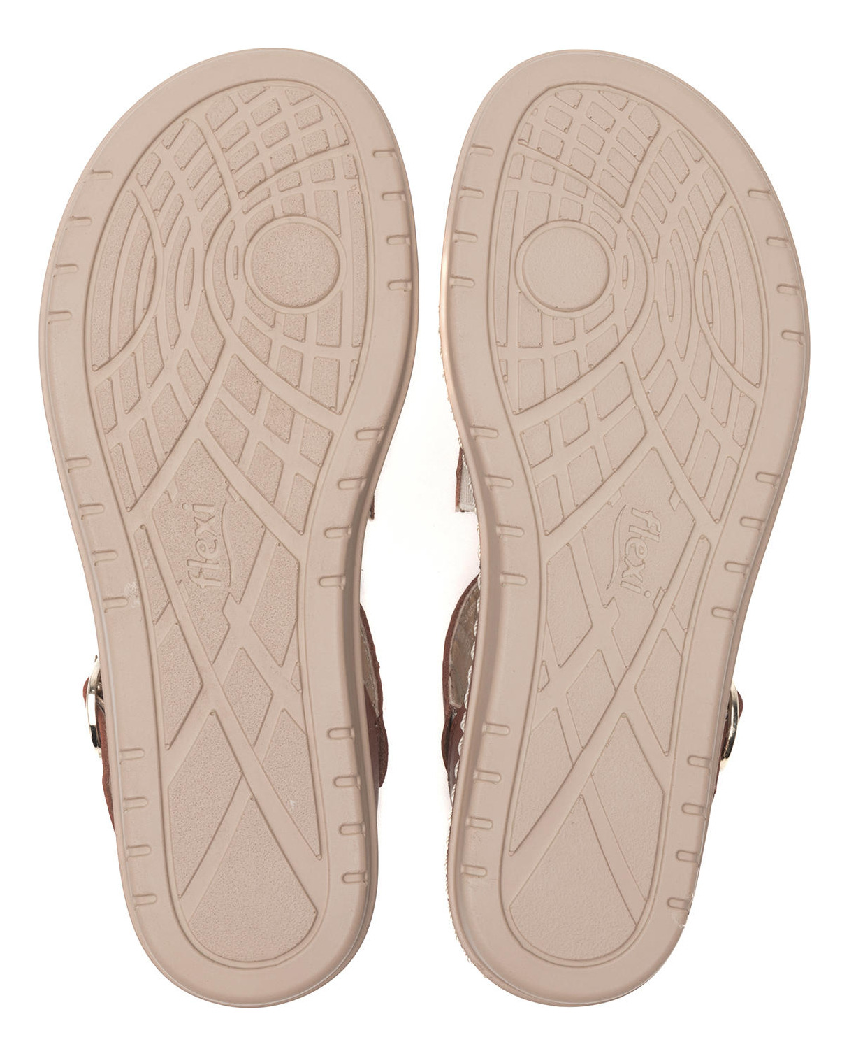 SANDALIAS MUJER FLEXI CUERO ROSA TERRACOTA PEONIA 100227 - 6