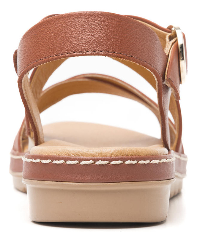 SANDALIAS MUJER FLEXI CUERO ROSA TERRACOTA PEONIA 100227 - 8