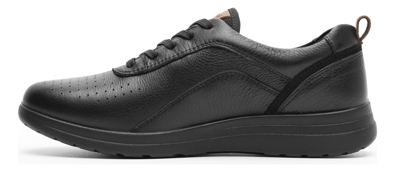 ZAPATILLAS MUJER FLEXI CASUALES NEGRO TRAVIATA CUERO 102015 - 3