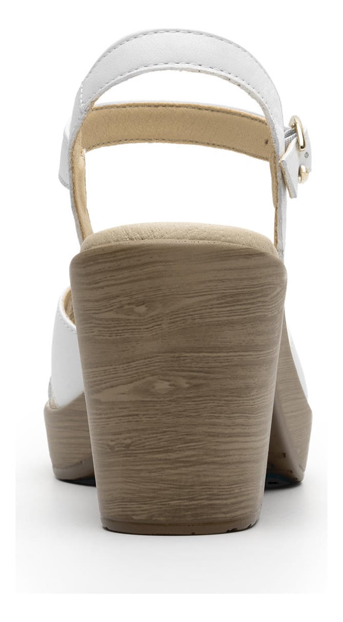 SANDALIA MUJER LORY 102921 BLANCO - 5