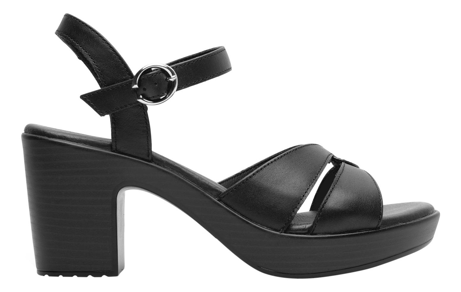 SANDALIA MUJER LORY 102921 NEGRO - 1