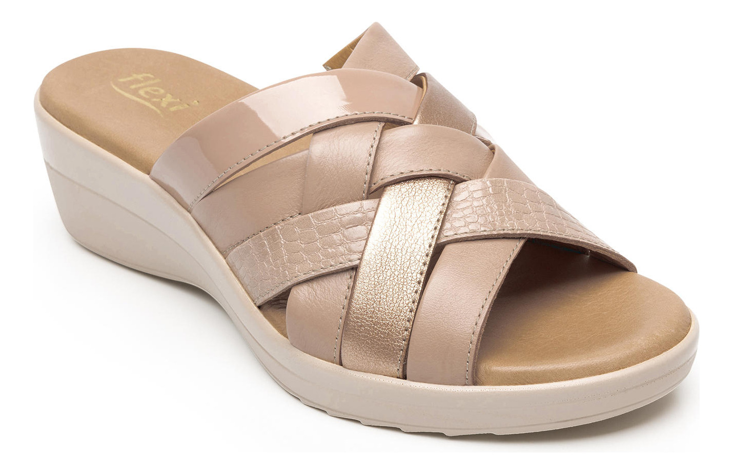 SANDALIAS MUJER FLEXI ROSA AMAPOLA 116014 - 2