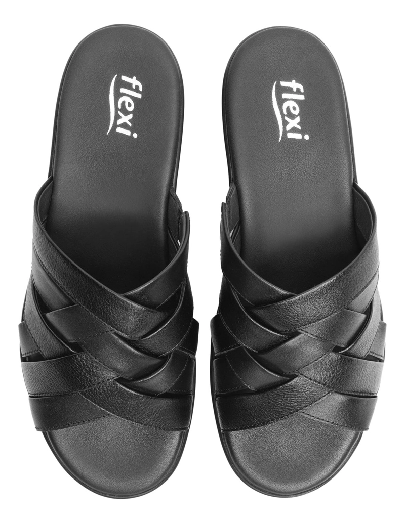 SANDALIAS MUJER FLEXI NEGRO AMAPOLA 116014 - 6