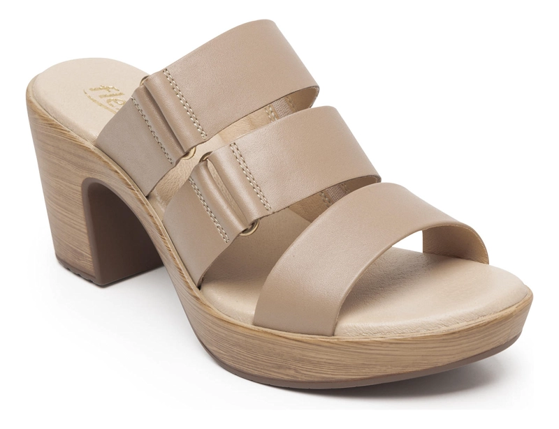 SANDALIA MUJER LORY 102922 TAUPE - 2