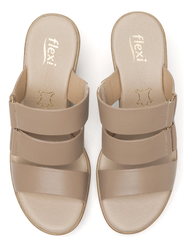 SANDALIA MUJER LORY 102922 TAUPE - 6