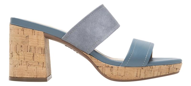 SANDALIAS MUJER FLEXI AZUL KADEISHA 123005 - 1