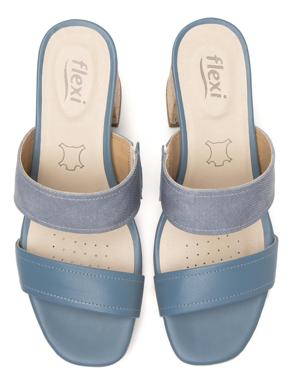 SANDALIA FLEXI MUJER KADEISHA 123005 AZUL - 7