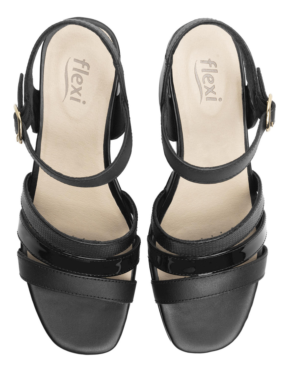 SANDALIA MUJER KADEISHA 123007 NEGRO - 7