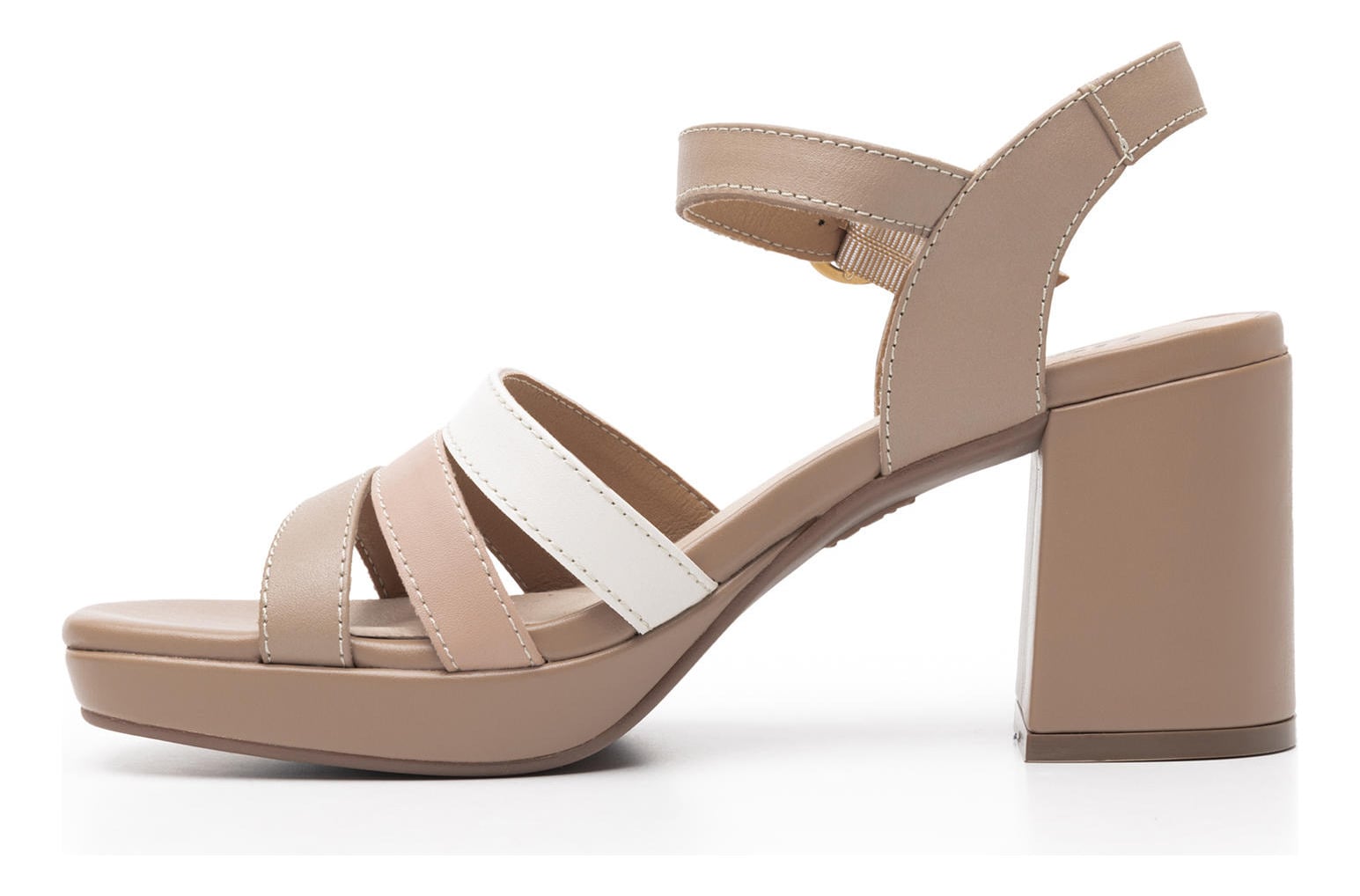 SANDALIA MUJER KADEISHA 123007 TAUPE - 3