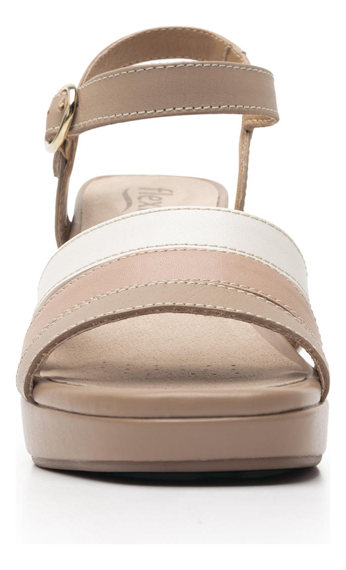 SANDALIA MUJER KADEISHA 123007 TAUPE - 5