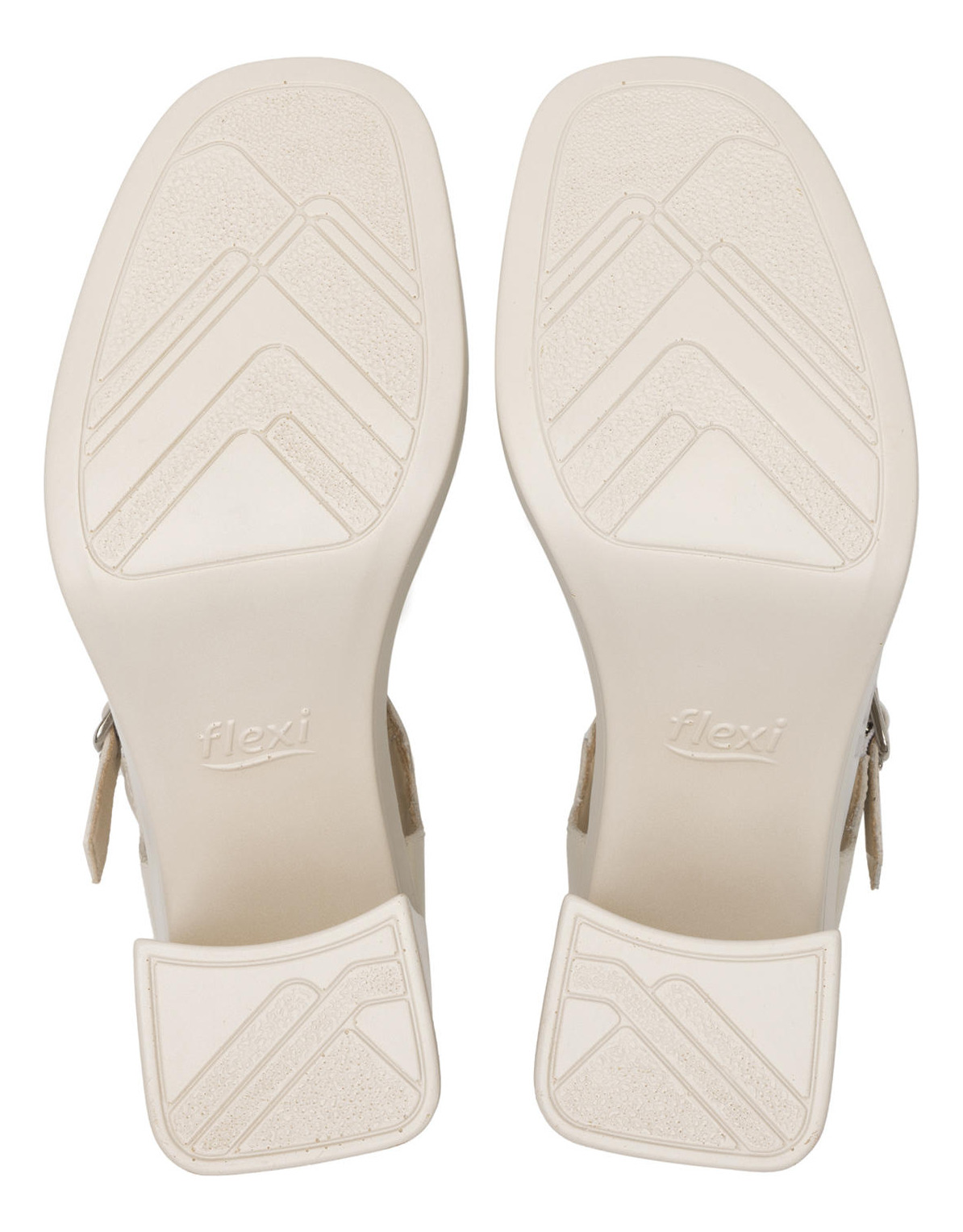 SANDALIAS MUJER FLEXI CUERO BLANCO ALGODÓN RORAIMA 127604 - 6