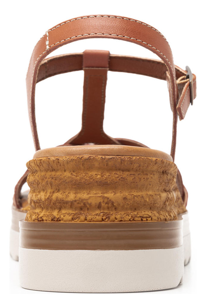 SANDALIAS MUJER FLEXI CUERO ROSA TERRACOTA MANAUS 127703 - 8